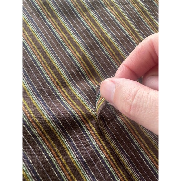 Ermenegildo Zegna Button Up Shirt Mens Large Made in Italy Smart Luxury Office - Picture 7 of 12